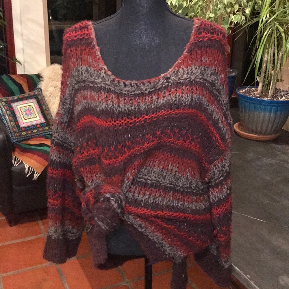 Free People chunky oversized sweater